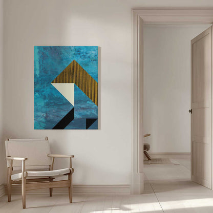 Wall art Dynamic Geometric Pattern