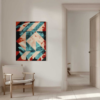 Wall art Abstract Geometric Shapes