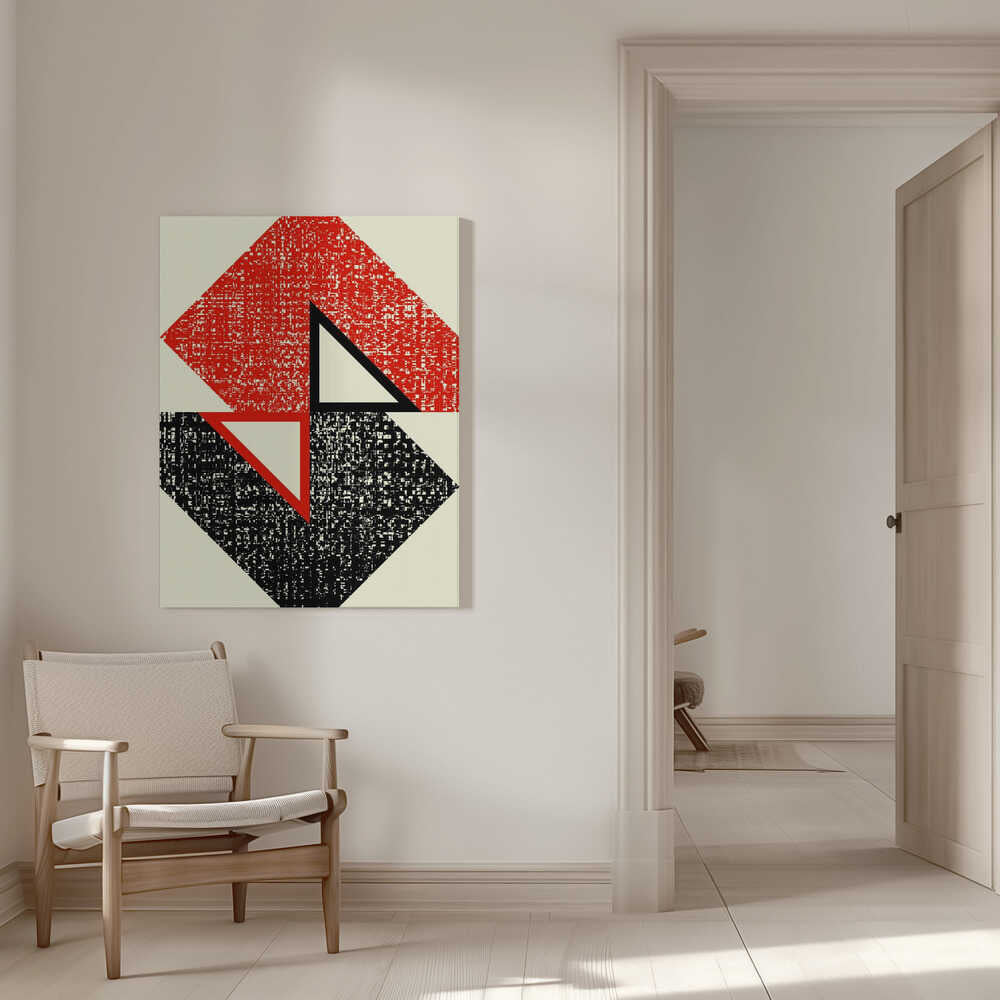 Wall art Geometric Contrast