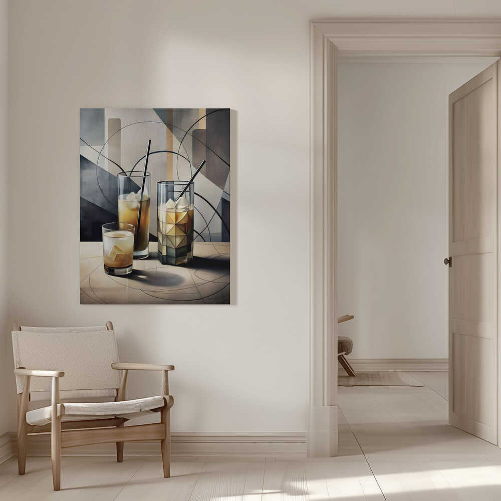 Wall art Cubist Cocktails