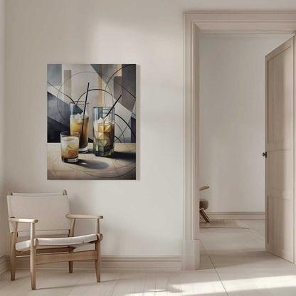 Wall art Cubist Cocktails