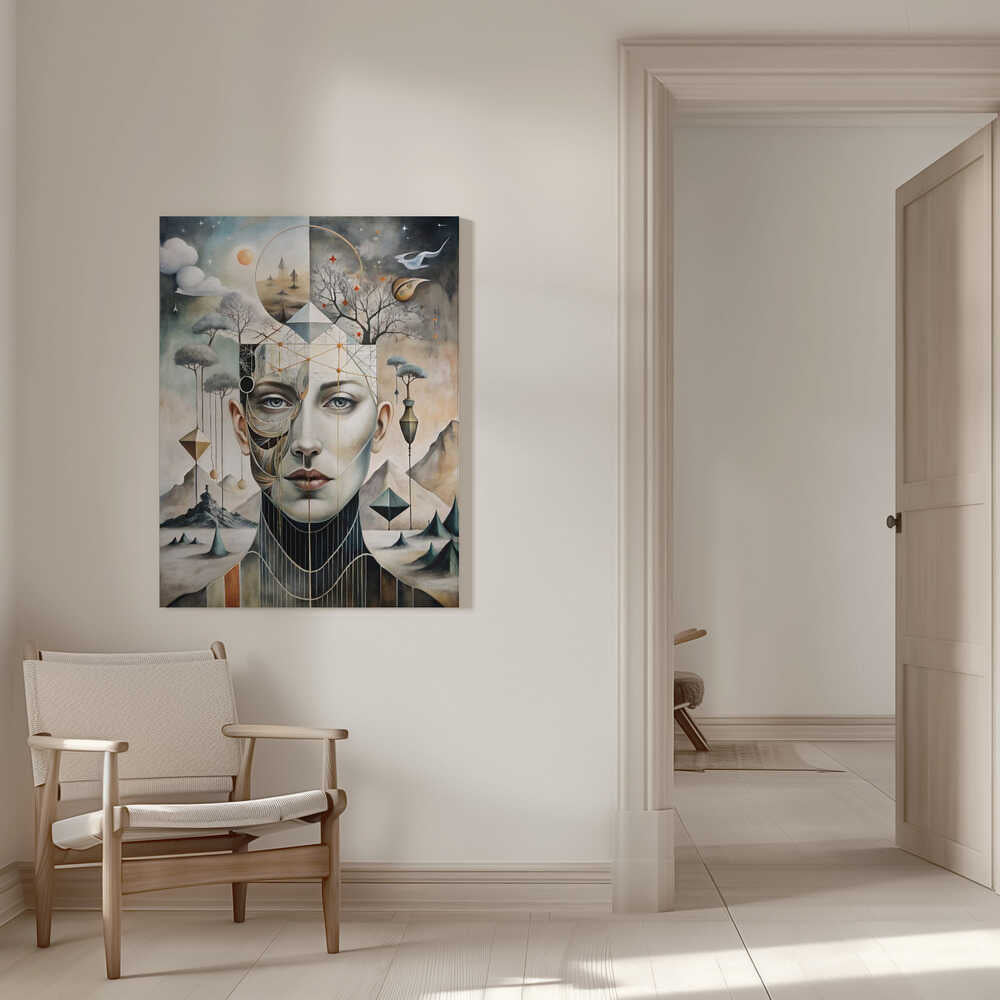 Wall art The Divided Self