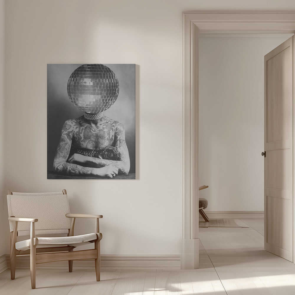 Wall art DISCO VINTAGE PORTRAIT