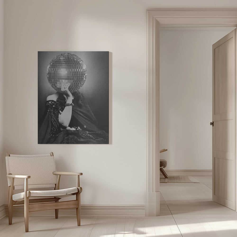 Wall art DISCO VINTAGE WOMAN