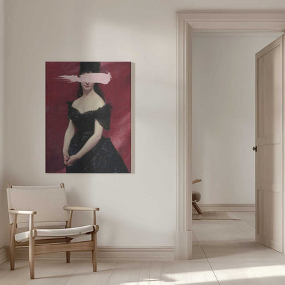 Wall art Blackdress3 Ratio2x3