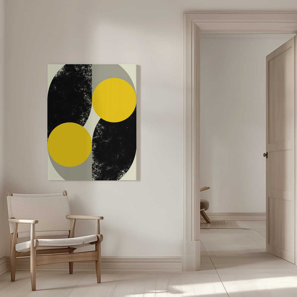 Wall art Duality in Motion