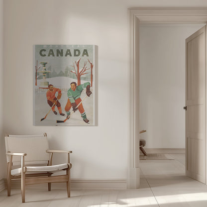  Montreal Canada Pond Hockey Guys Wall Artwork 0