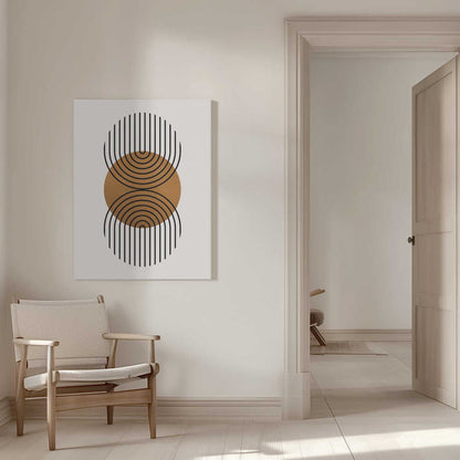 Wall art Art with circles 1