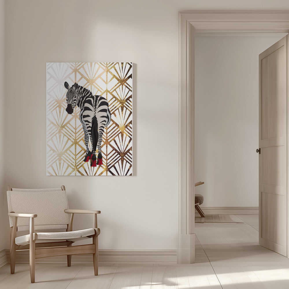 Wall art Zebra Hells Art Deco