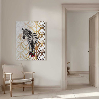 Wall art Zebra Hells Art Deco