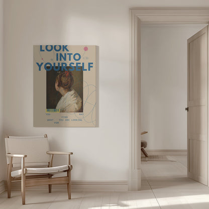 Wall art Look Into Yourself