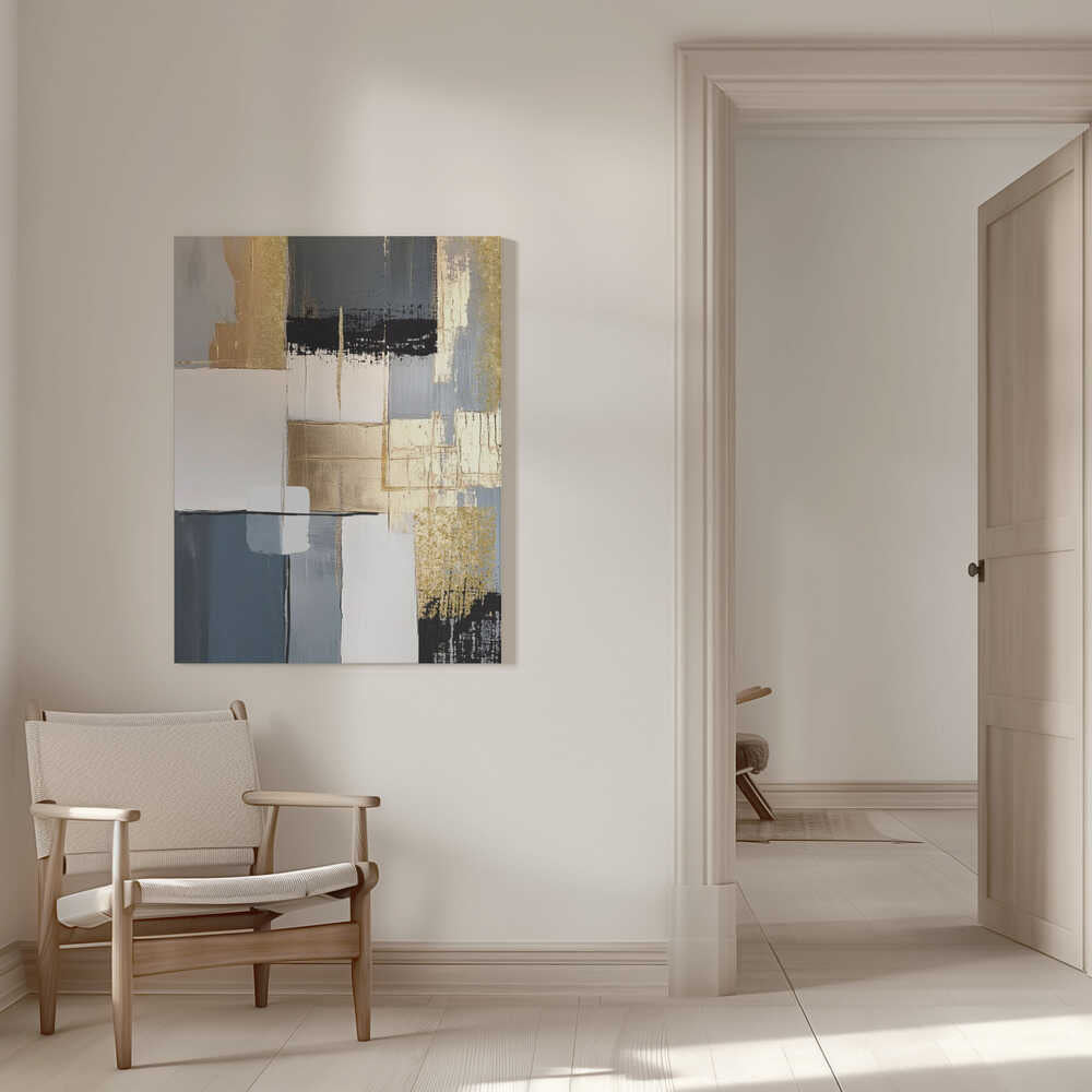 Wall art Golden Greys 2