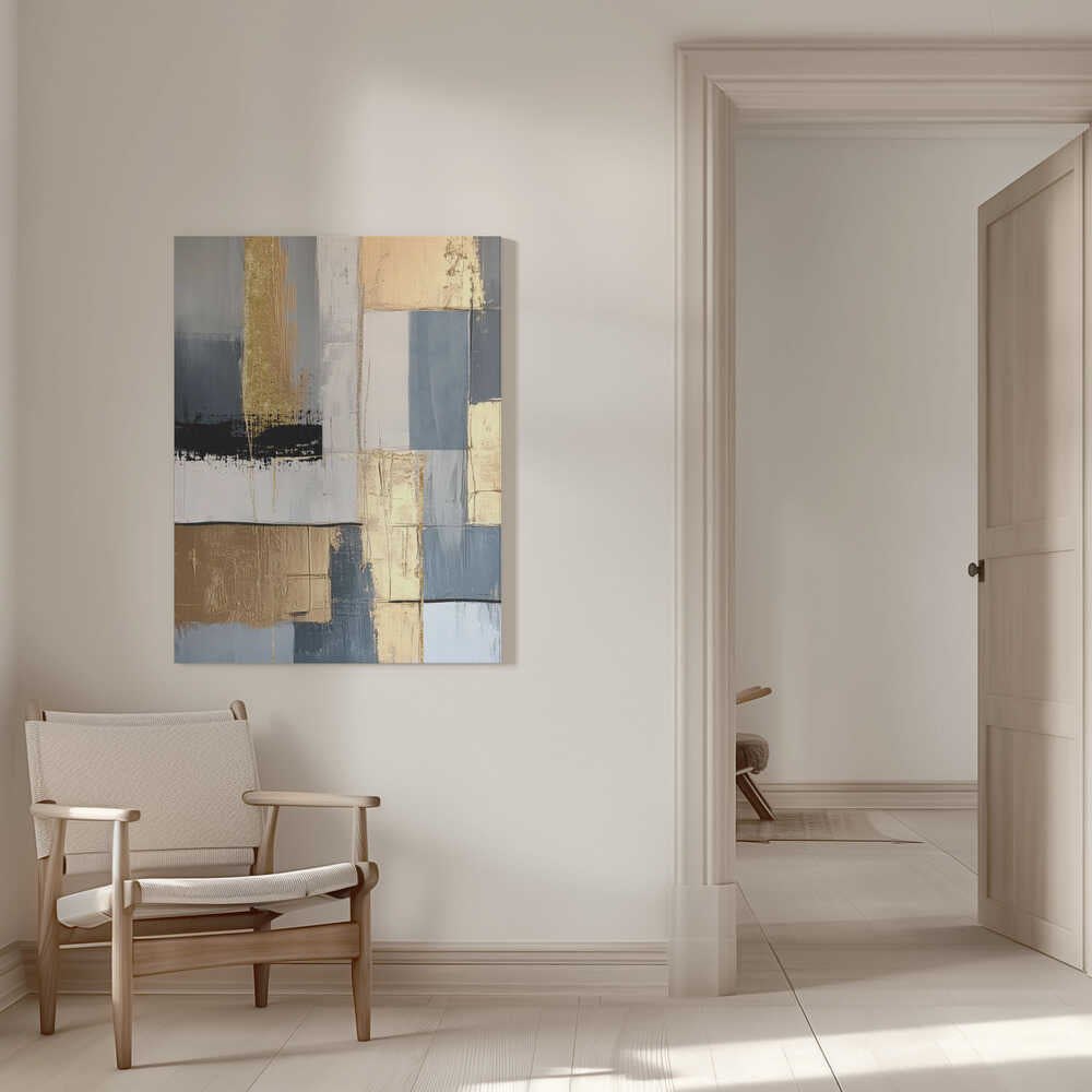 Wall art Golden Greys 1