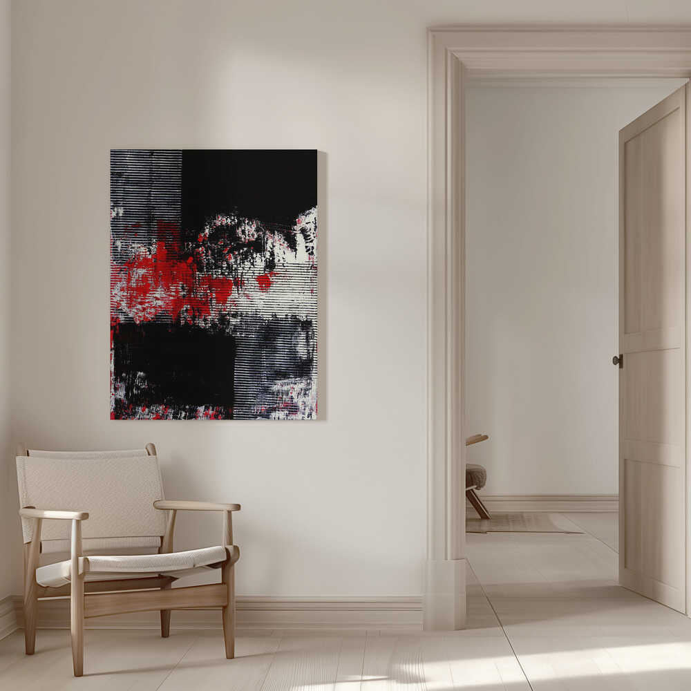 Wall art Crimson Echoes