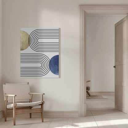 Wall art Curves and Circles