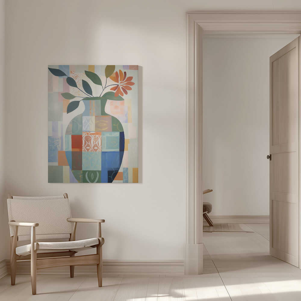 Wall art Abstract Vase
