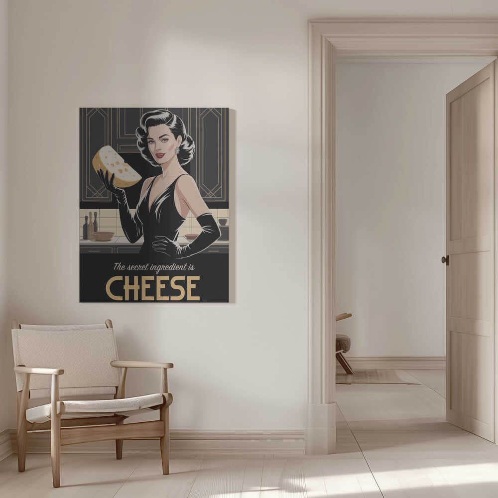 Wall art Cheesy Elegance
