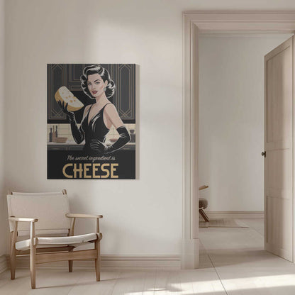 Wall art Cheesy Elegance