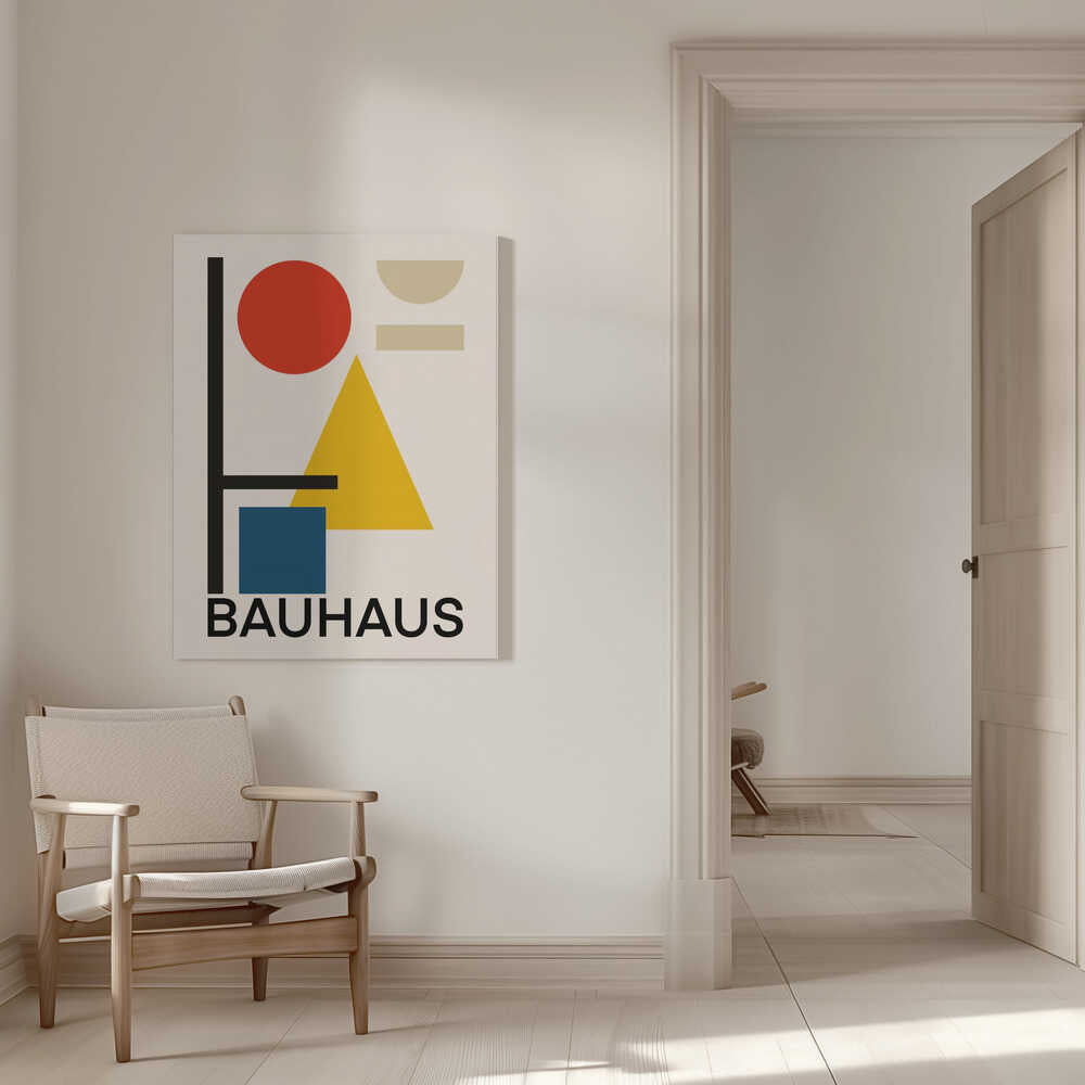 Wall art Geometric Bauhaus Design #2