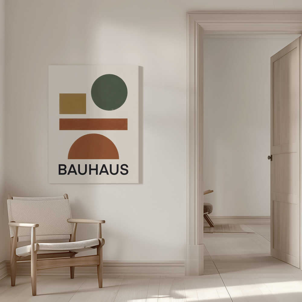Wall art Bauhaus Geometric minimal 04
