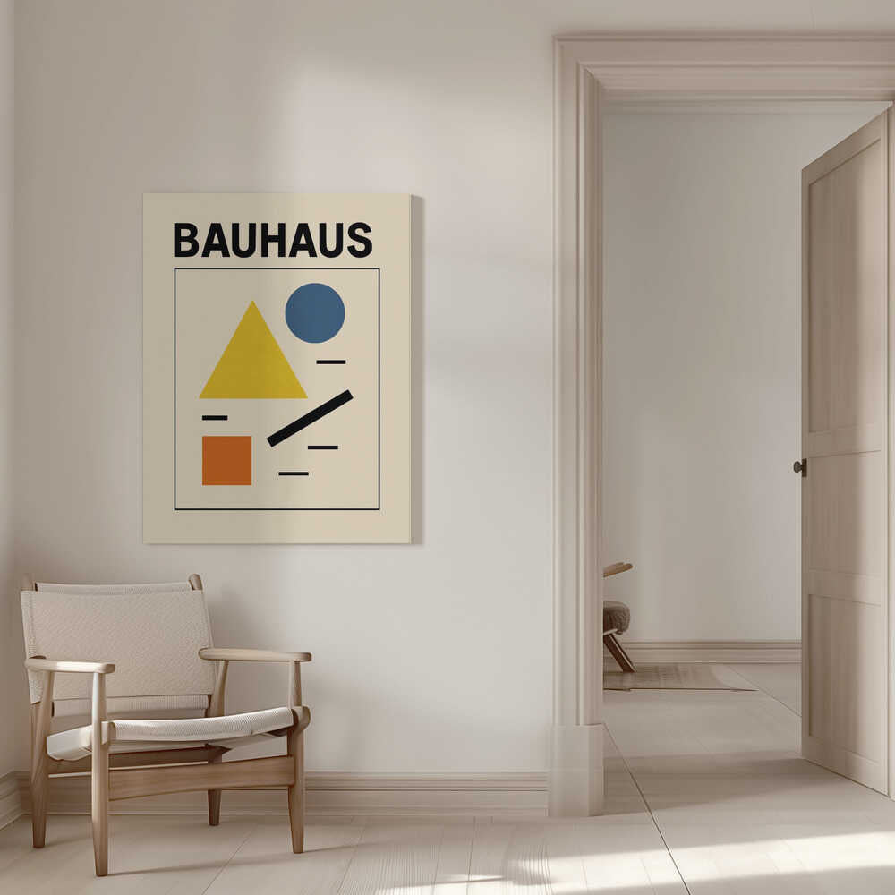 Wall art Bauhaus minimalist 06