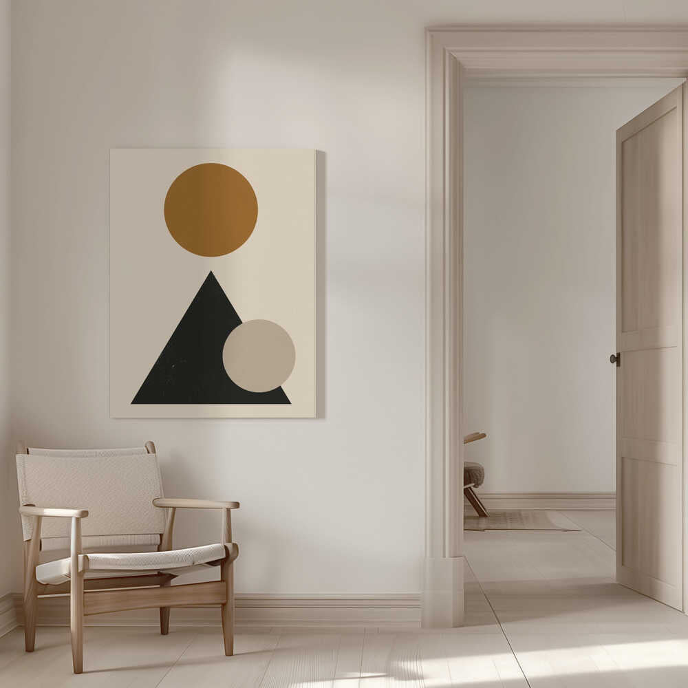 Wall art Minimalist geometric composition 03