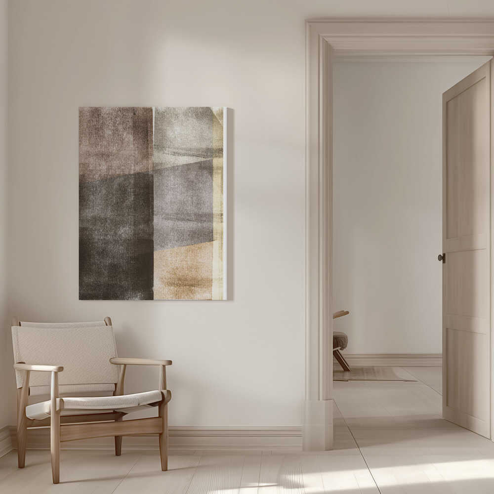 Wall art Earth Tones Texture Shapes