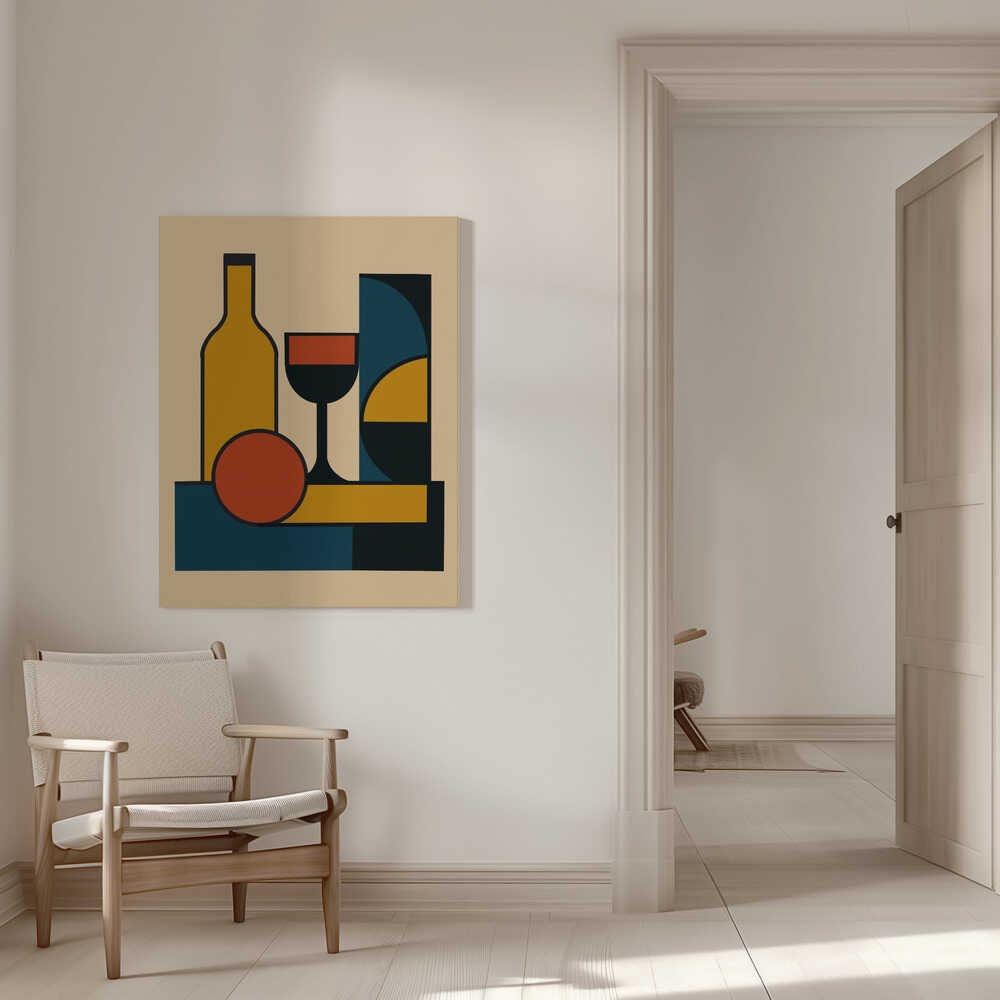 Wall art Geometric Still Life Composition