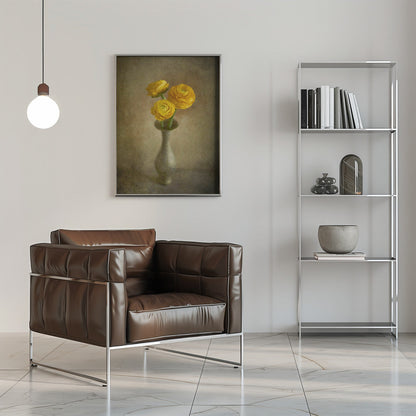  Yellow buttercups Wall Artwork 0
