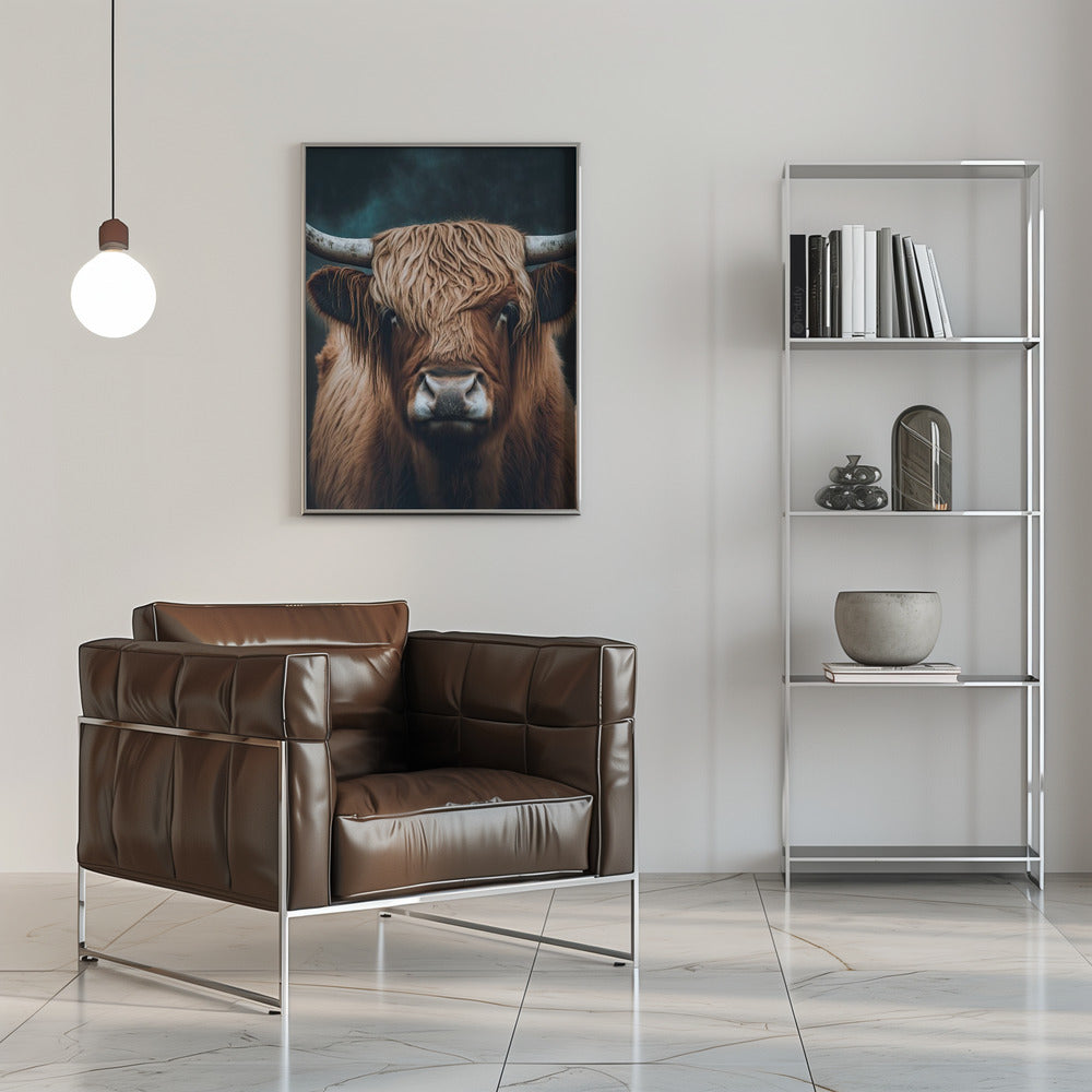  Highland Cow Wall Artwork 0