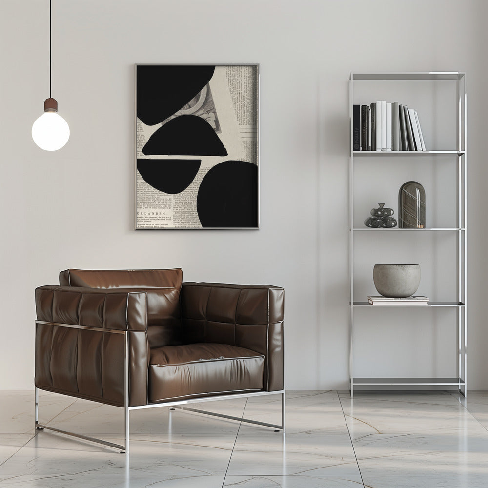  Abstract Paper VIII Wall Artwork 0