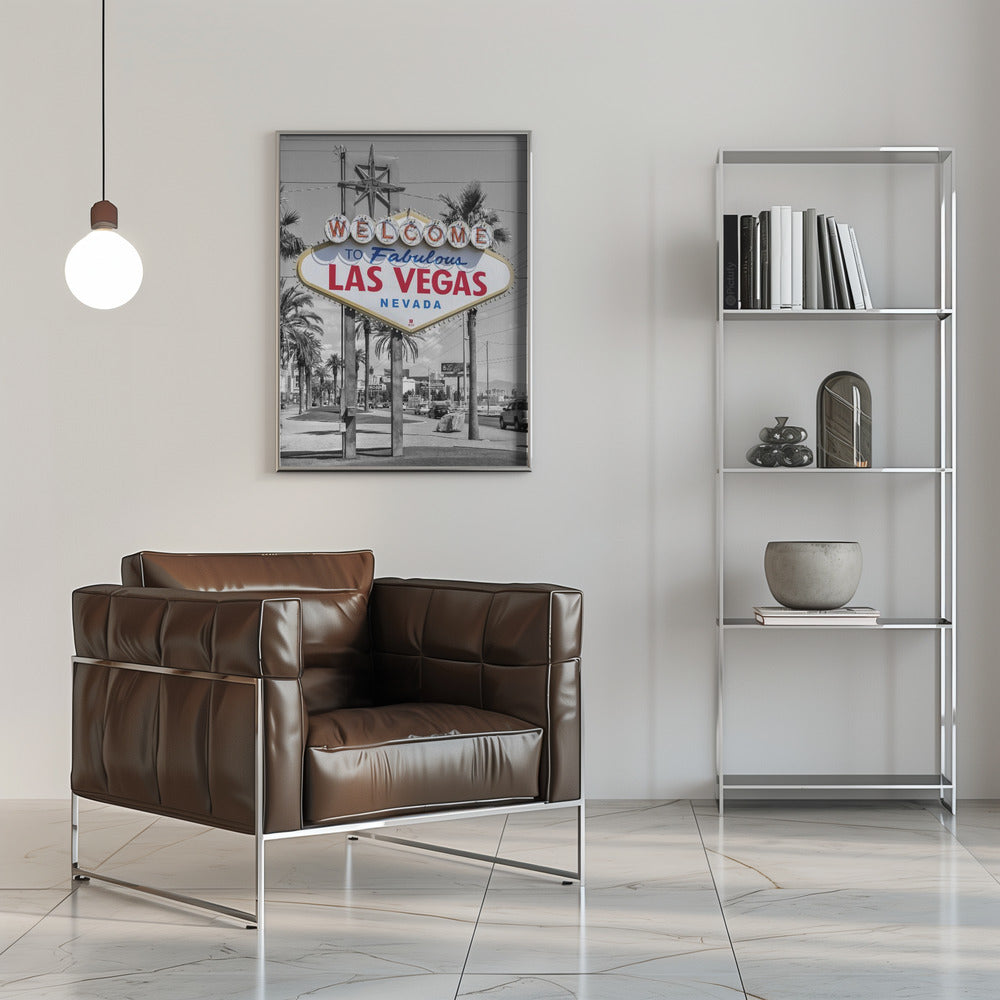  LAS VEGAS Sign - colorkey Wall Artwork 0