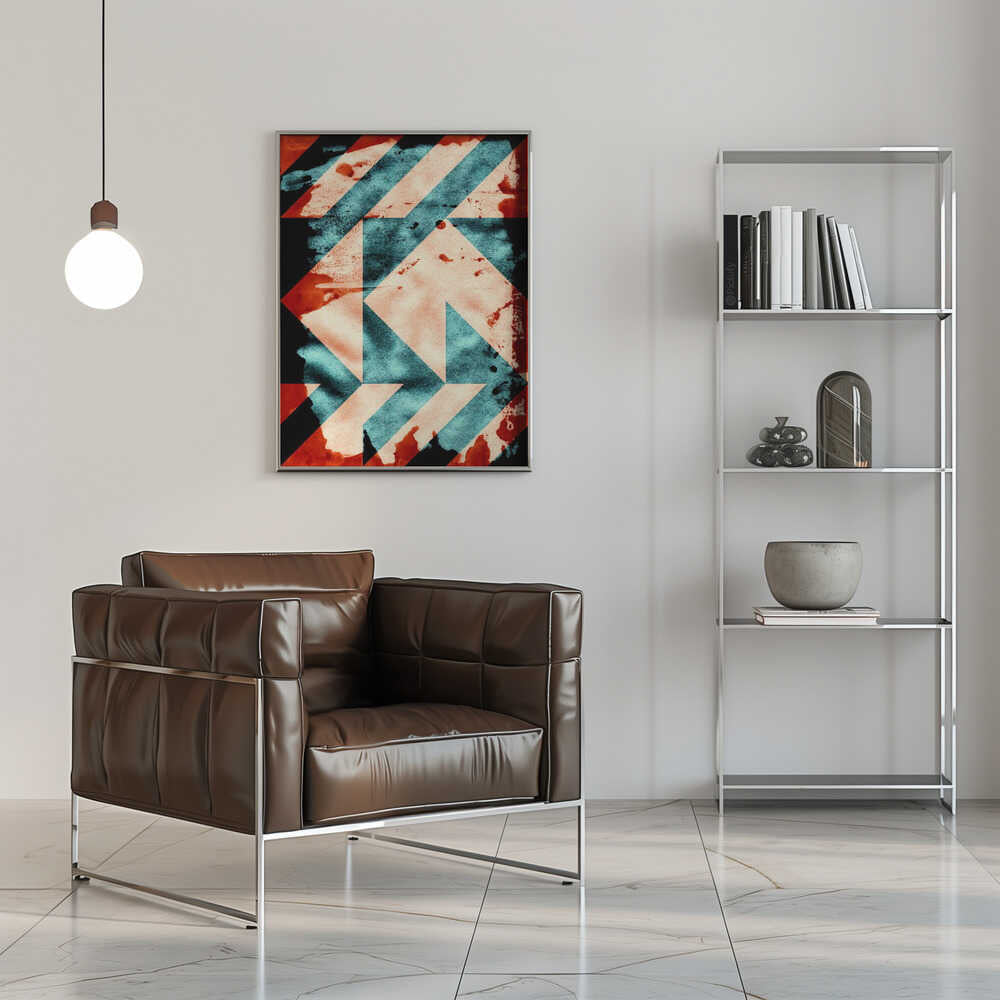 Wall art Abstract Geometric Shapes