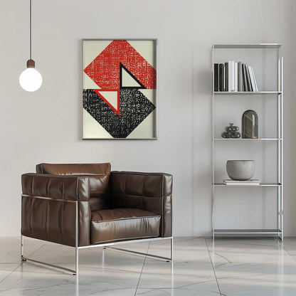 Wall art Geometric Contrast