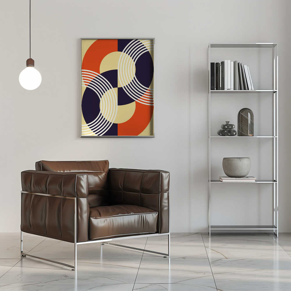 Wall art Interwoven Circles