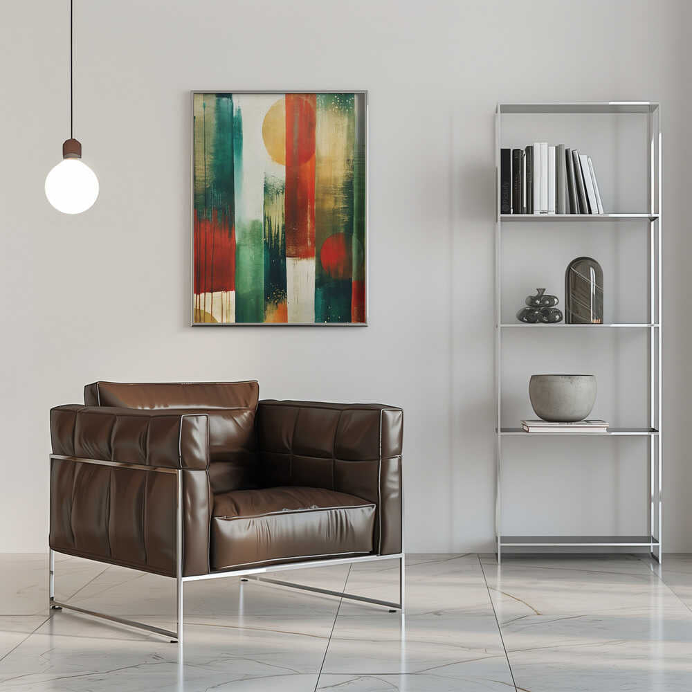 Wall art Chromatic Cascade