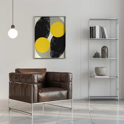 Wall art Duality in Motion