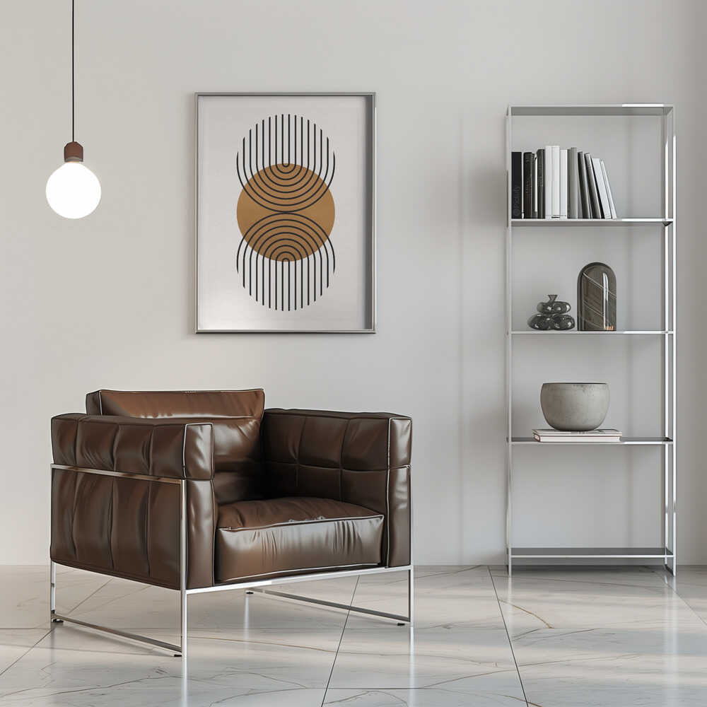 Wall art Art with circles 1