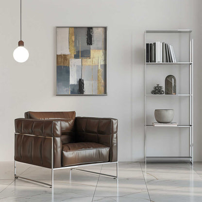 Wall art Golden Greys 3