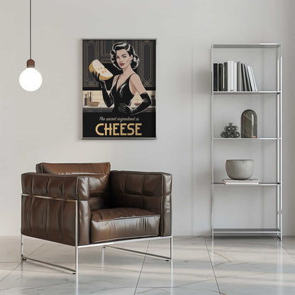 Wall art Cheesy Elegance