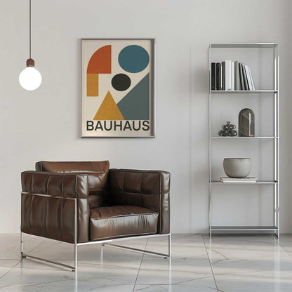Wall art Geometric Bauhaus Composition