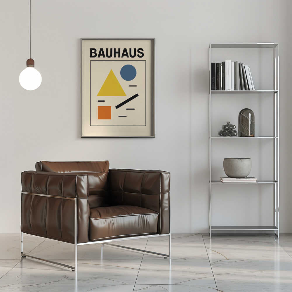 Wall art Bauhaus minimalist 06