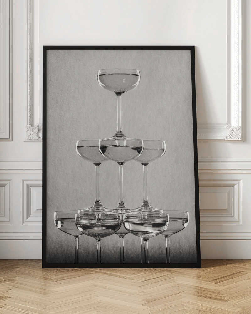 Wall art Champagne tower_9