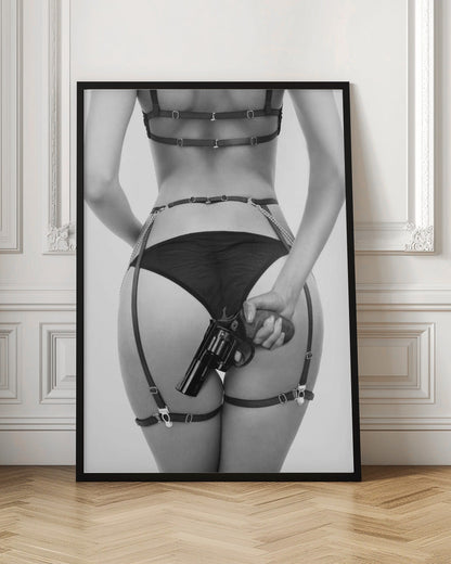  Love's A Loaded Gun Wall Artwork Gallery Wrapped (Ready to Hang)