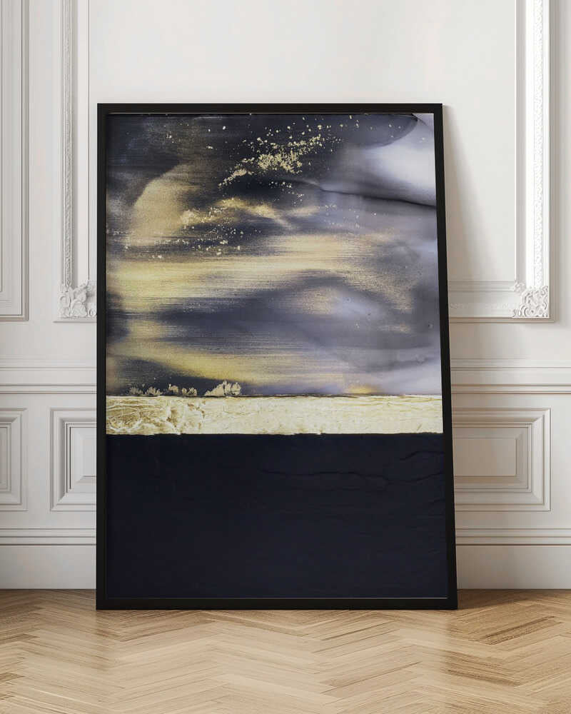 Wall art Gold Noir 2