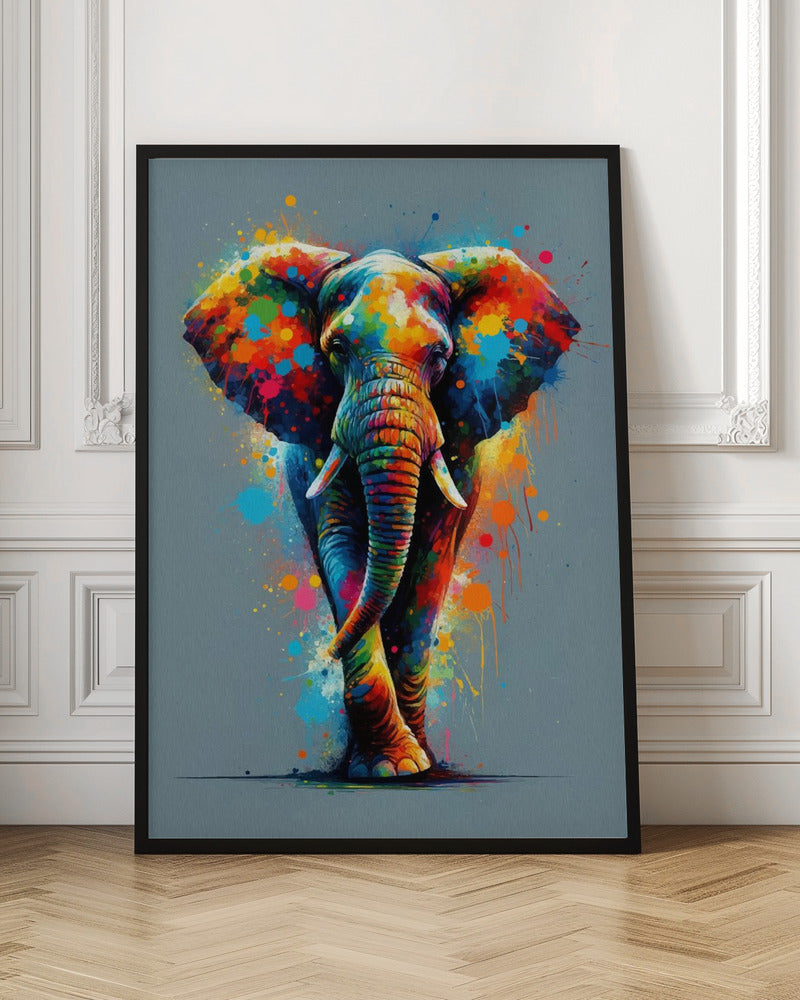 Artwork The Elephant36X48inches- Unframed