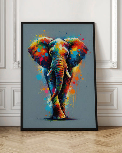 Artwork The Elephant36X48inches- Unframed