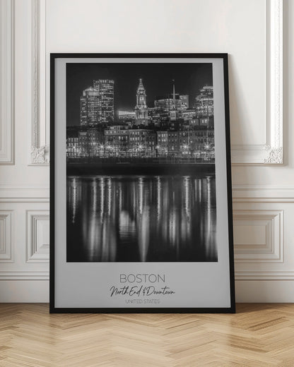 In focus: BOSTON Evening Skyline of North End