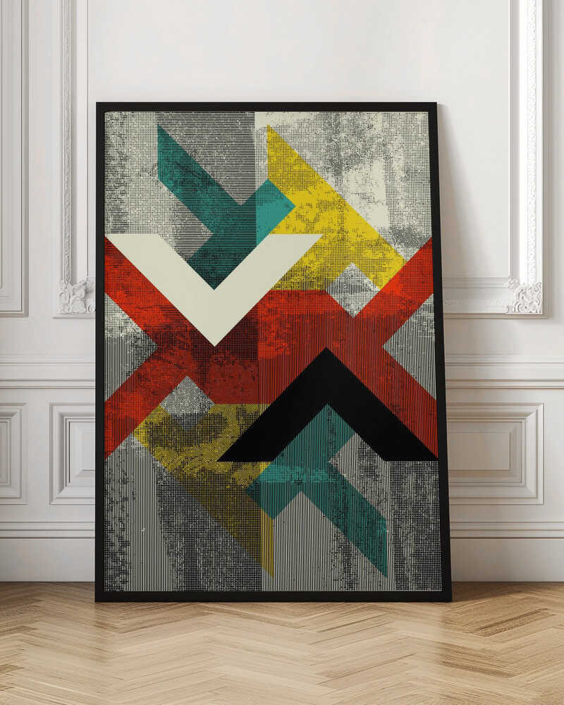 Wall art Abstract Geometric Pattern