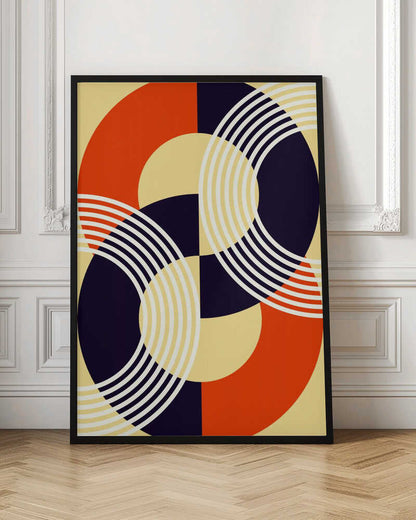 Wall art Interwoven Circles